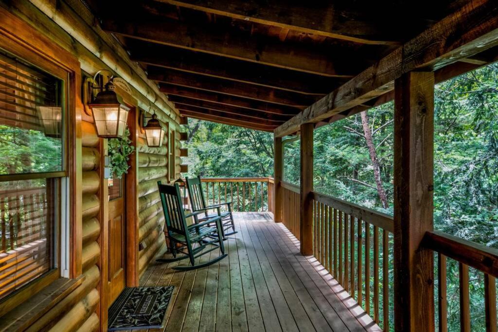 Nice View Fireplace, Hot Tub, Porch Bed, Private Sevierville Buitenkant foto