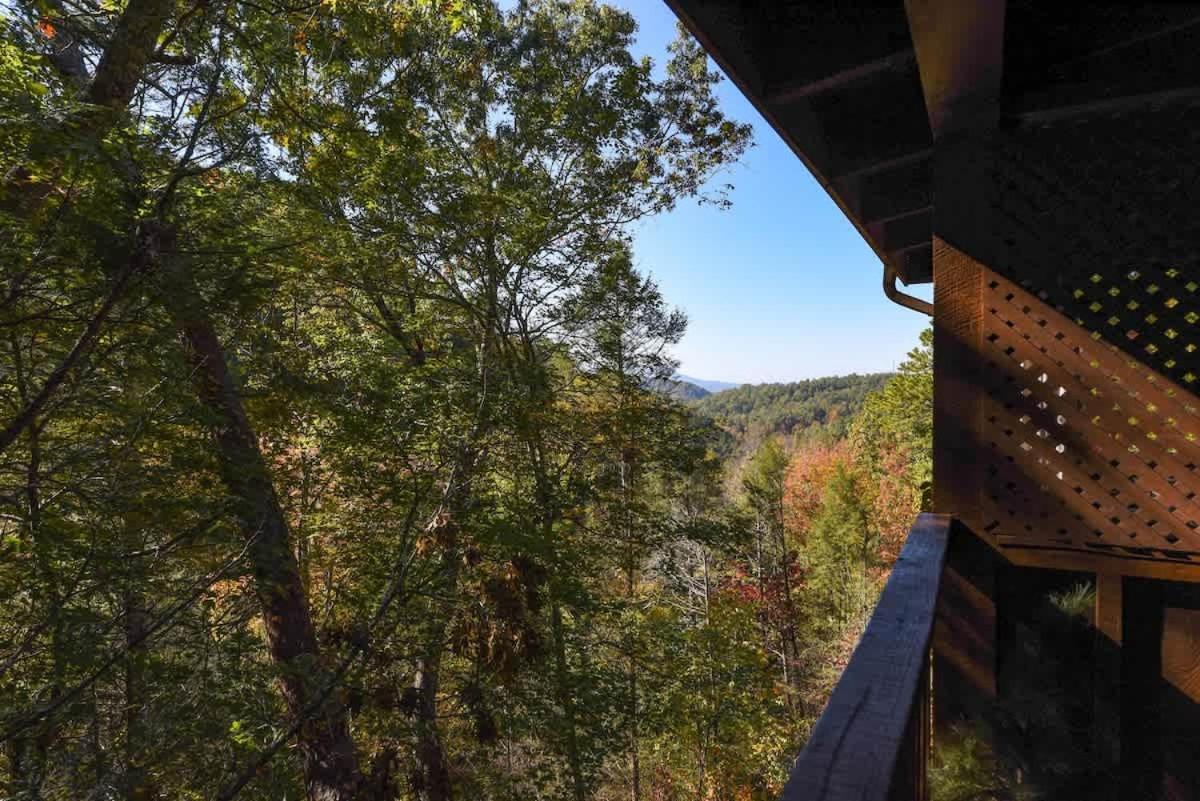Nice View Fireplace, Hot Tub, Porch Bed, Private Sevierville Buitenkant foto