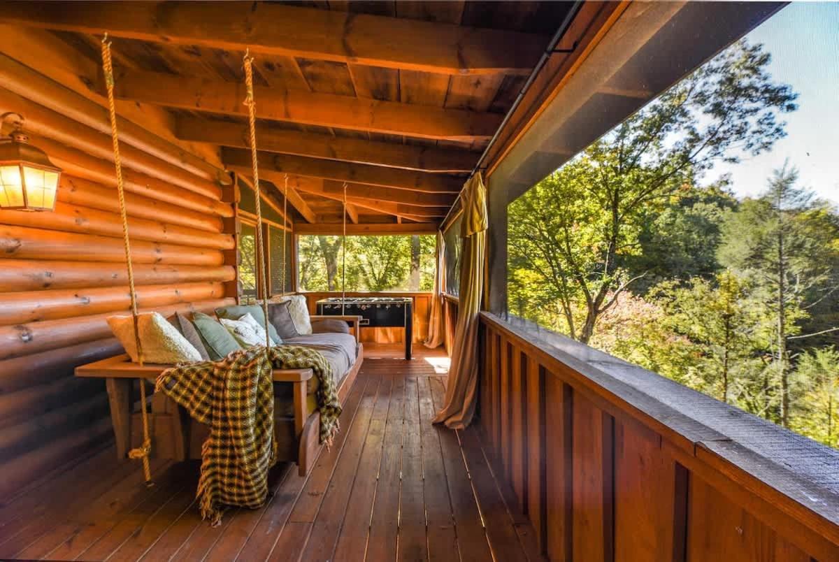 Nice View Fireplace, Hot Tub, Porch Bed, Private Sevierville Buitenkant foto