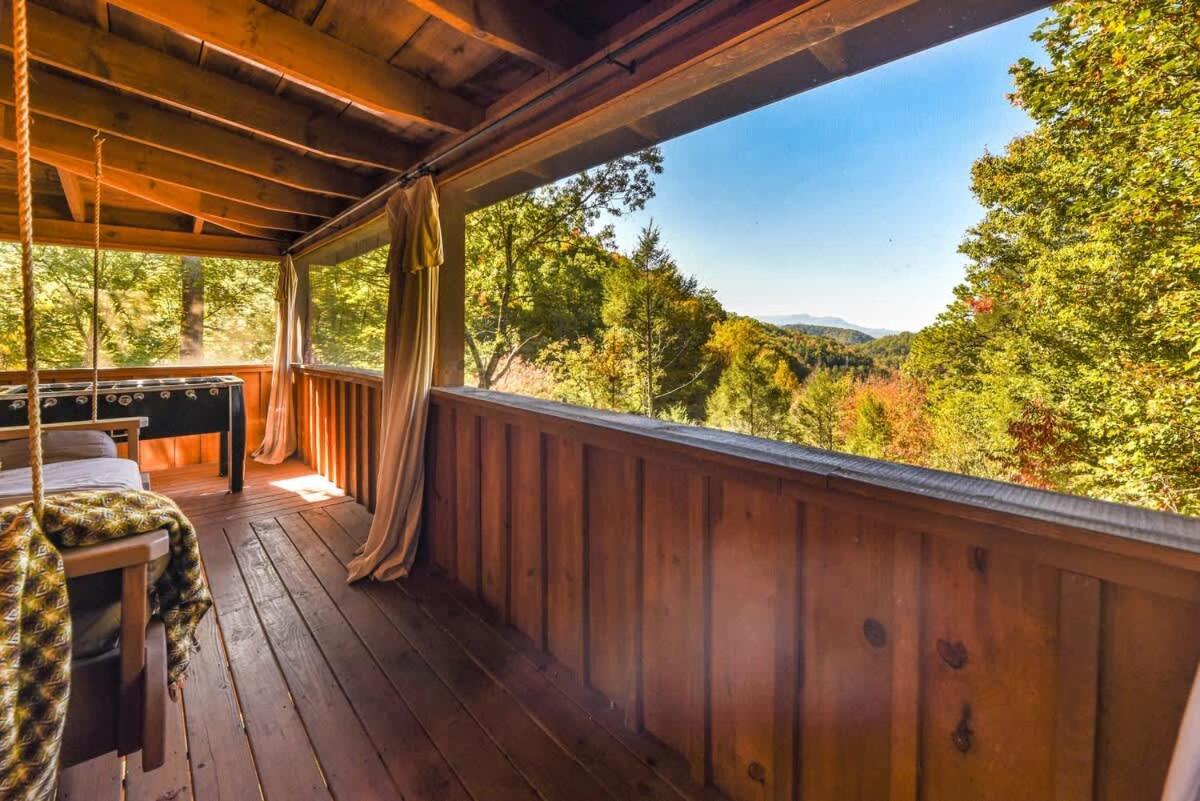 Nice View Fireplace, Hot Tub, Porch Bed, Private Sevierville Buitenkant foto