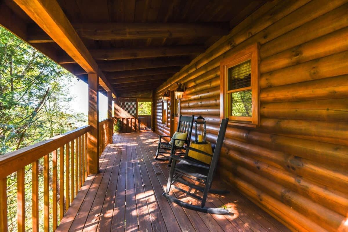 Nice View Fireplace, Hot Tub, Porch Bed, Private Sevierville Buitenkant foto