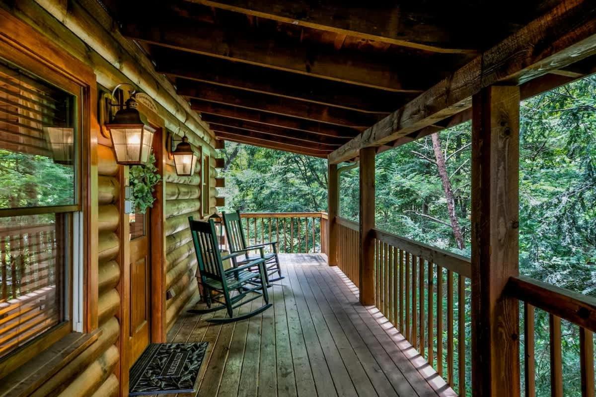 Nice View Fireplace, Hot Tub, Porch Bed, Private Sevierville Buitenkant foto